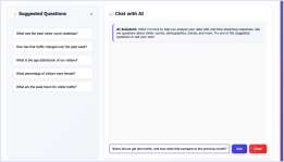 AI Reporting Agent — product screen 6