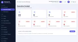 AI-First Insurance Brokerage OS — product screen 2