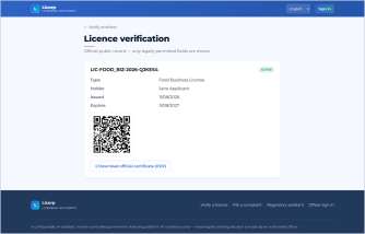 AI-Powered License Management Platform — product screen 1