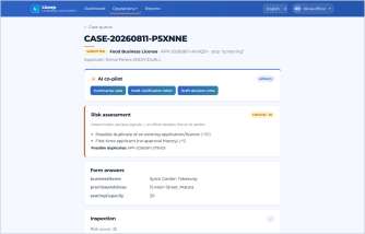 AI-Powered License Management Platform — product screen 5