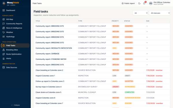 MosqShield & MosqLens — product screen 2