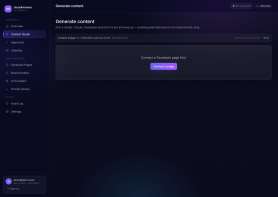 SocialHarness AI — product screen 4