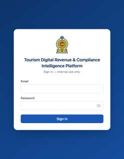 Tourism Digital Revenue & Compliance — product screen 1